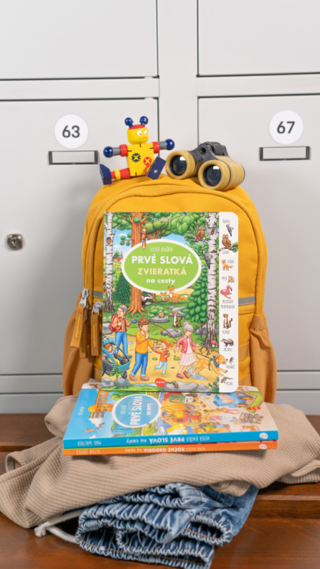 Na cesty – Veľká knižka ZVIERATKÁ – PRVÉ SLOVÁ 6