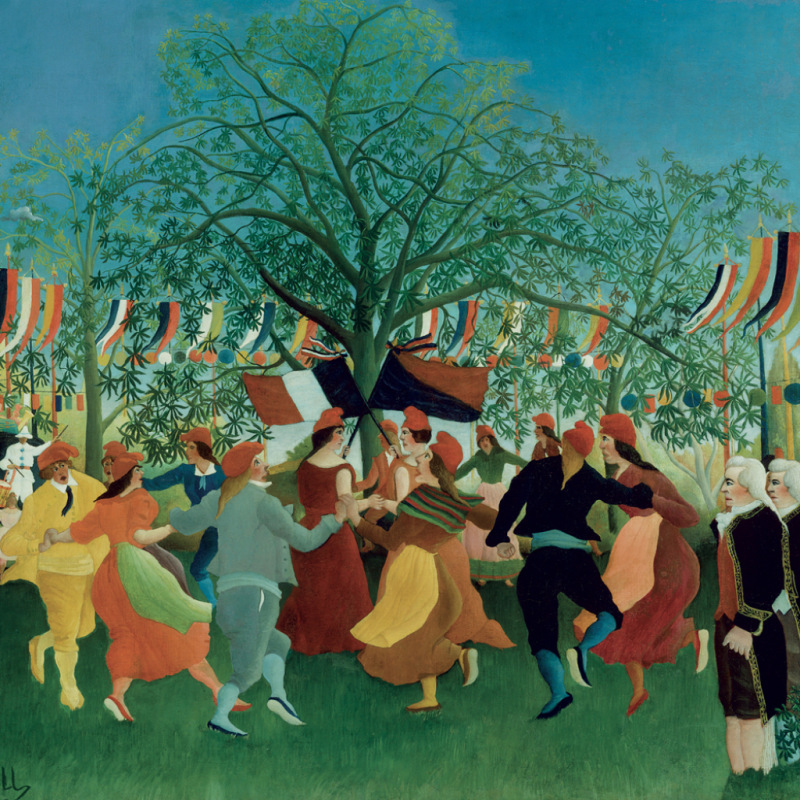 NOTIQUE Grid calendar Henri Rousseau 2027, 30 x 30 cm 3