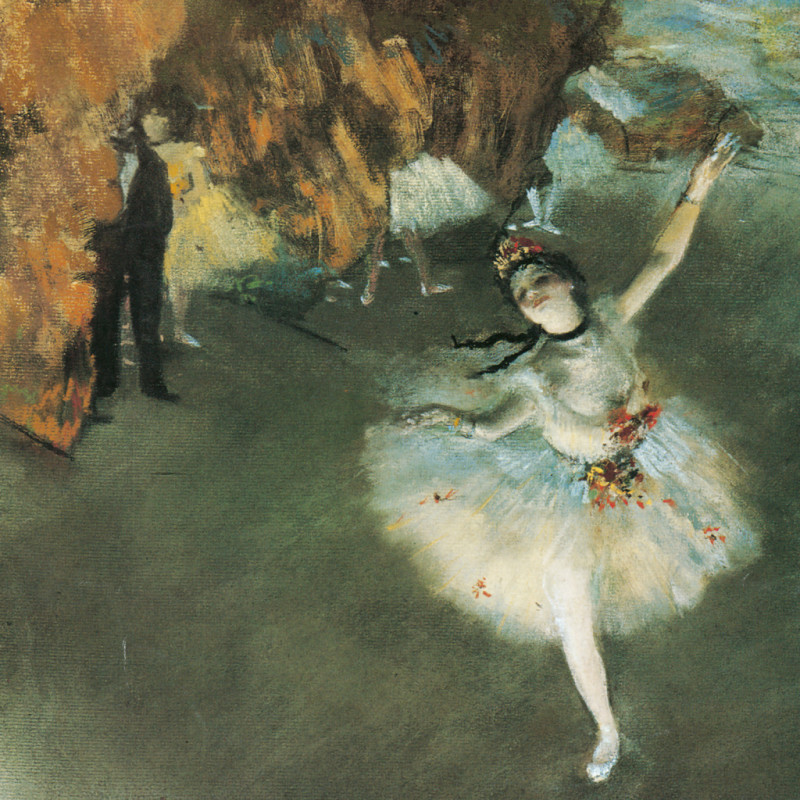NOTIQUE Poznámkový kalendár Edgar Degas 2026, 30 x 30 cm 4