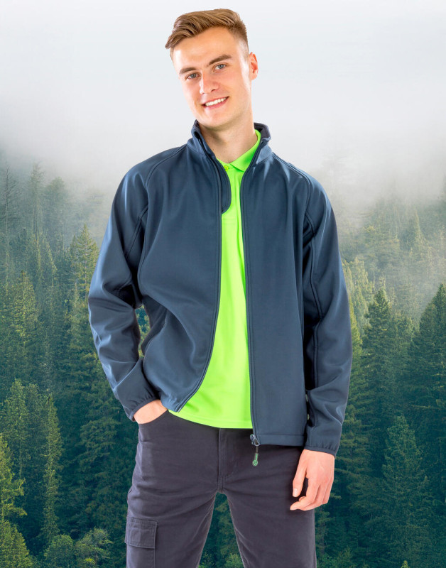 Pánska bunda Recycled Printable Softshell Jacket 9