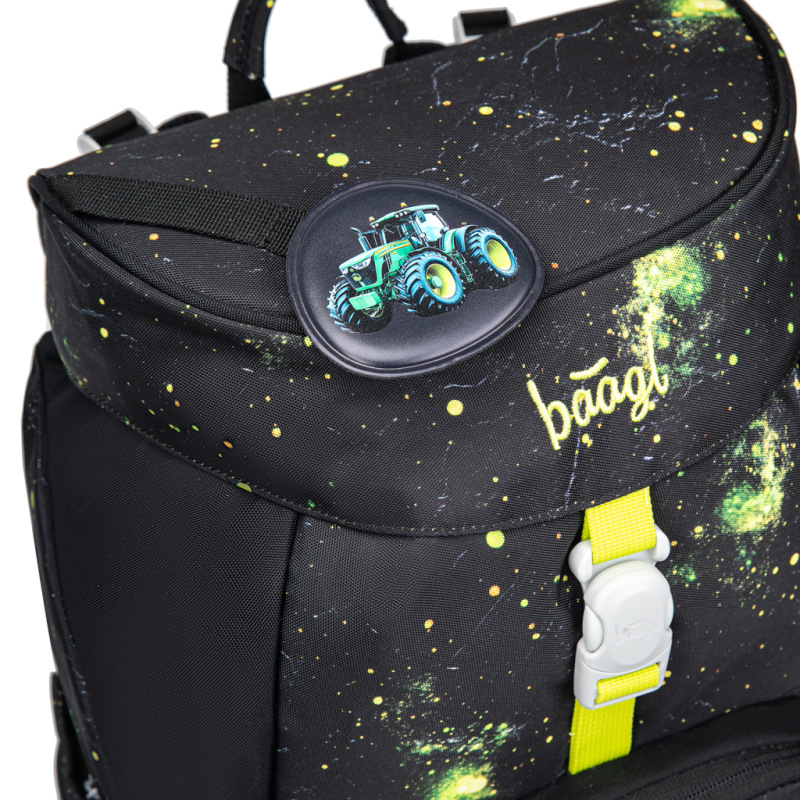 BAAGL SADA 3 Airy Traktor: batoh, peračník, vrecko GRS 6