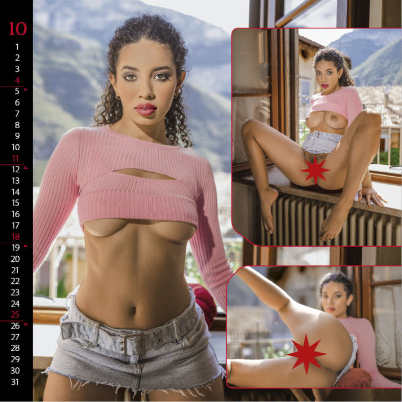 Nástenný kalendár Hot girls 2026 10