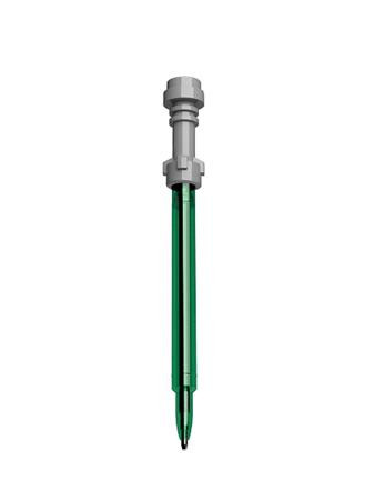 Gélové pero 0,7 mm, svetelný meč, LEGO "Star Wars", zelené 1