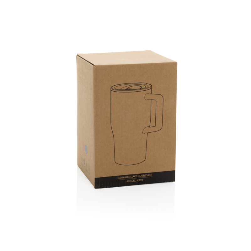 Keramický luxusný hrnček Quencher 490 ml námornícka modrá 10