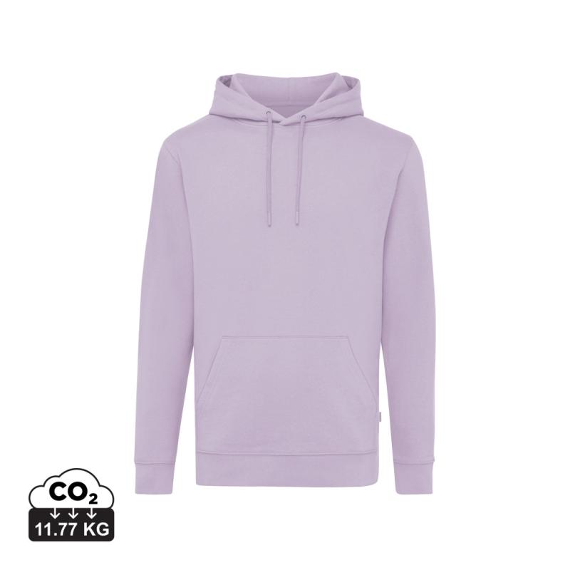 Mikina s kapucňou Iqoniq Jasper z recykl. bavlny lavender XL