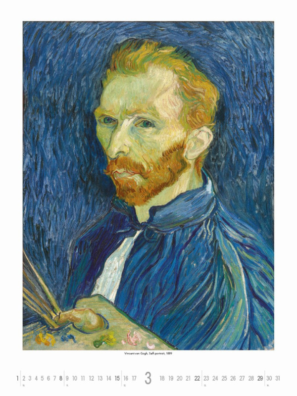 Nástenný kalendár Vincent van Gogh 2026 12