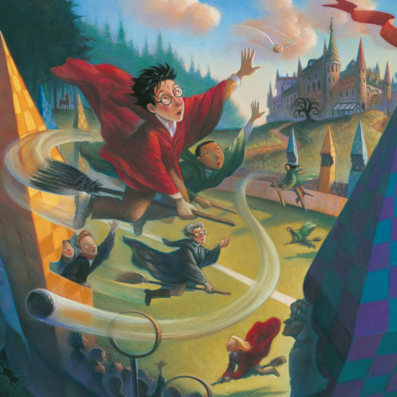 NOTIQUE Poznámkový kalendár Harry Potter 2026, 30 x 30 cm 3