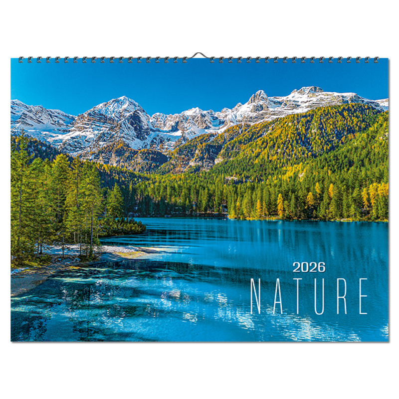 Nástenný kalendár Nature 2026