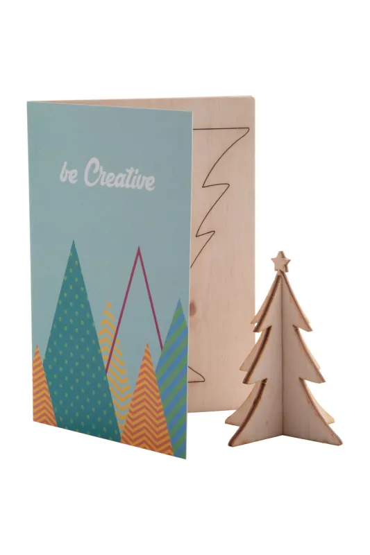 CreaX Vianočná pohľadnica, vianočný stromček