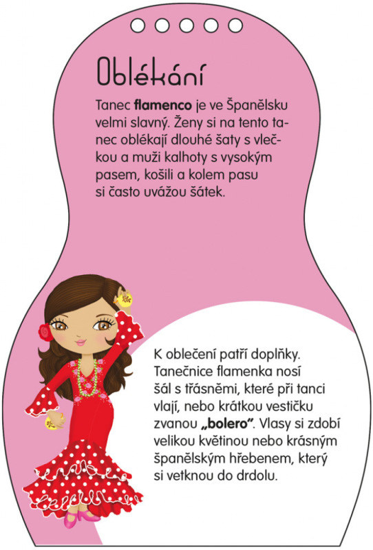 Obliekame španielske bábiky INES – Maľovanky 4