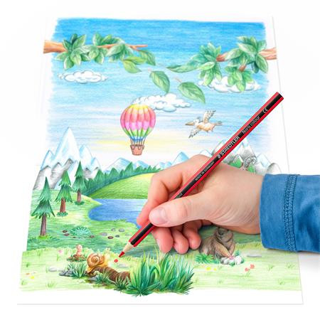 Farebné ceruzky, sada, šesťhranné, STAEDTLER "Noris 144", 24 rôznych farieb 1