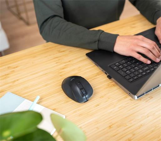 Myš, bezdrôtová, optická, TRUST "Fyda", čierna 5
