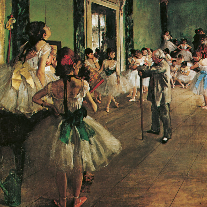 NOTIQUE Poznámkový kalendár Edgar Degas 2026, 30 x 30 cm 7