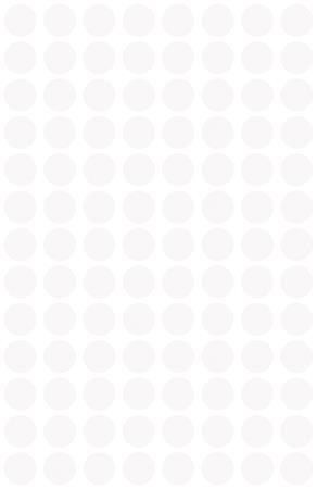 Etikety, okrúhle, priemer: 8 mm, AVERY ZWECKFORM, biele, 416 etikiet/bal 4