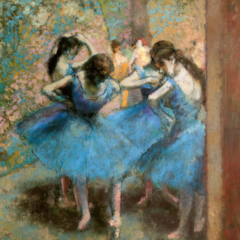 NOTIQUE Poznámkový kalendár Edgar Degas 2026, 30 x 30 cm 13
