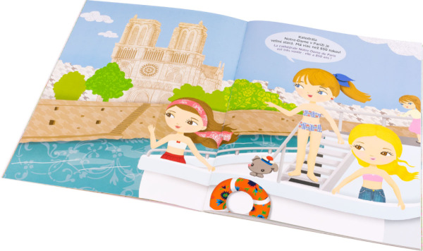 Šaty pre EMMU – Kniha samolepiek 1