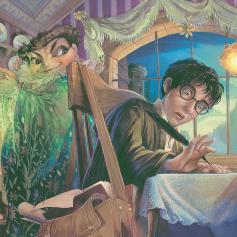 NOTIQUE Poznámkový kalendár Harry Potter 2026, 30 x 30 cm 11