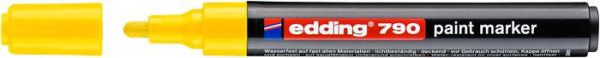 Lakový popisovač, 2-3 mm, EDDING "790", žltý 2