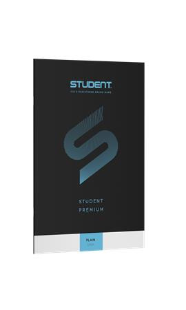 Zošit, A4, čistý, 32 listov, ICO "Student Premium", čierny 3