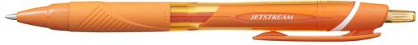 Guľôčkové pero, 0,35 mm, stláčací mechanizmus, UNI "SXN-150C Jetstream", oranžové