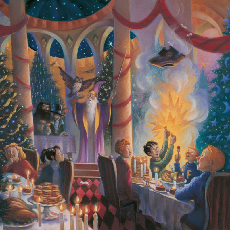 NOTIQUE Poznámkový kalendár Harry Potter 2026, 30 x 30 cm 13