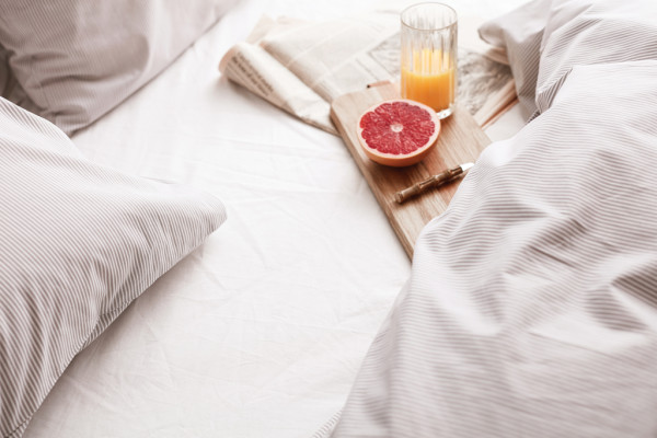 Prémiová bavlnená bielizeň VINGA Montgomery, sada 4 ks sivá 2