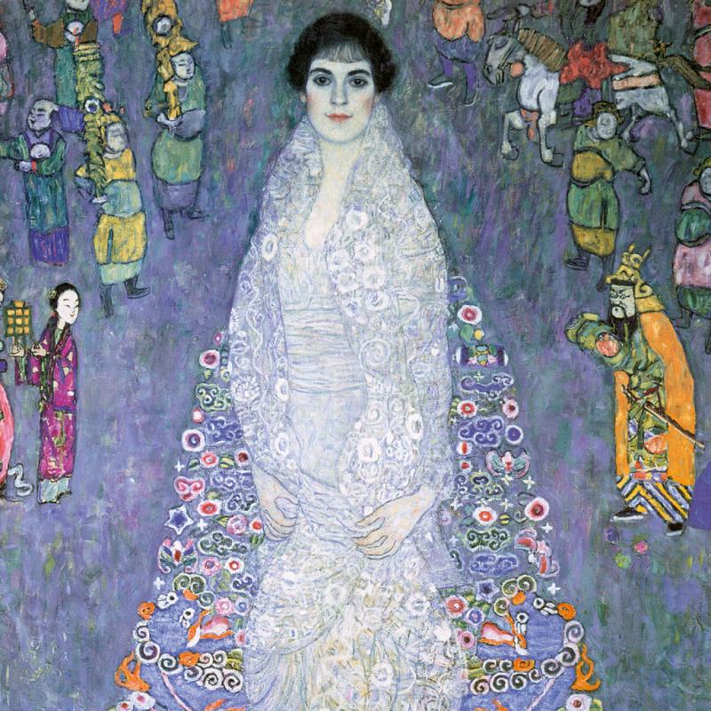 NOTIQUE Poznámkový kalendár Gustav Klimt 2025, 30 x 30 cm