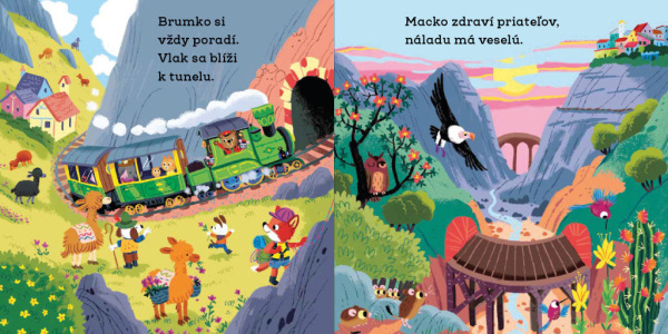 BRUMKO ROZUMKO RUŠNOVODIČOM – Obrázky s pohyblivými prvkami 2