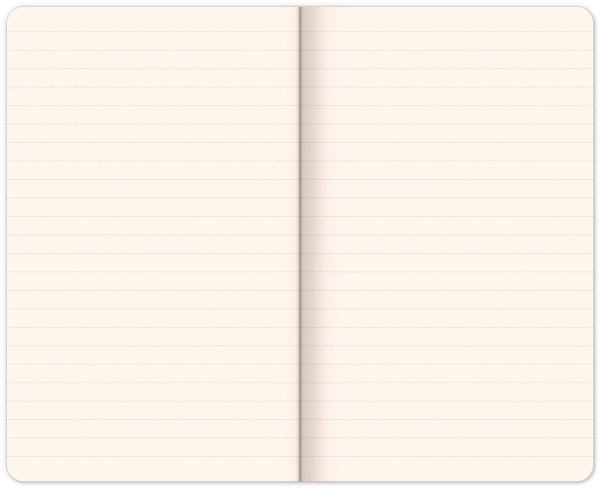 NOTIQUE Notes Bylinky Kateřiny Winterové, linajkovaný, 13 x 21 cm 1