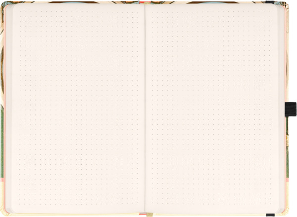 NOTIQUE Notes Alfons Mucha – Prvosienka, bodkovaný, 13 x 21 cm 1