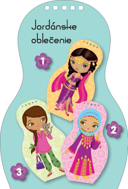 Obliekame jordánske bábiky ZEINA – Maľovanky 6