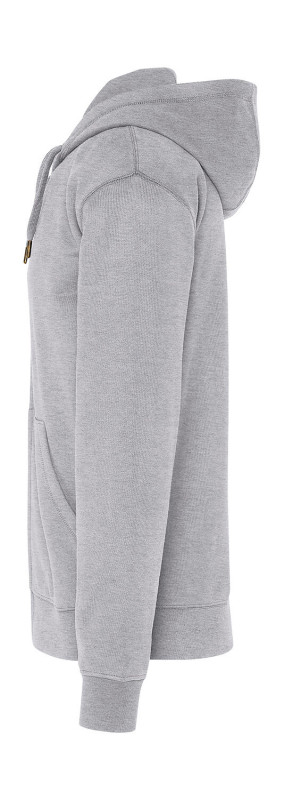 Signature Tagless Unisex mikina na zips s kapucňou 4