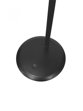 Stolová lampa, LED, 8,3 W, otočná, ALBA, čierna 2