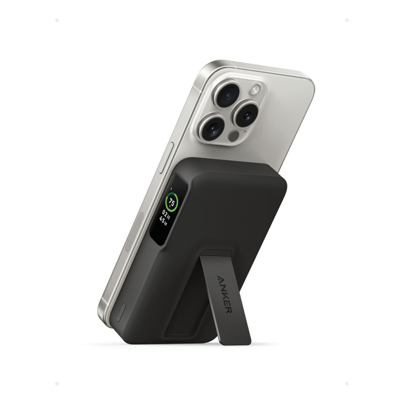 Anker MagGo QI2 magnetická powerbanka 10 000 mAh čierna 2