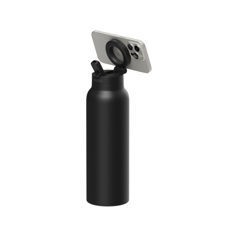 RINGO Pro MagSafe® fľaša 710 ml s magnetickým krúžkom čierna