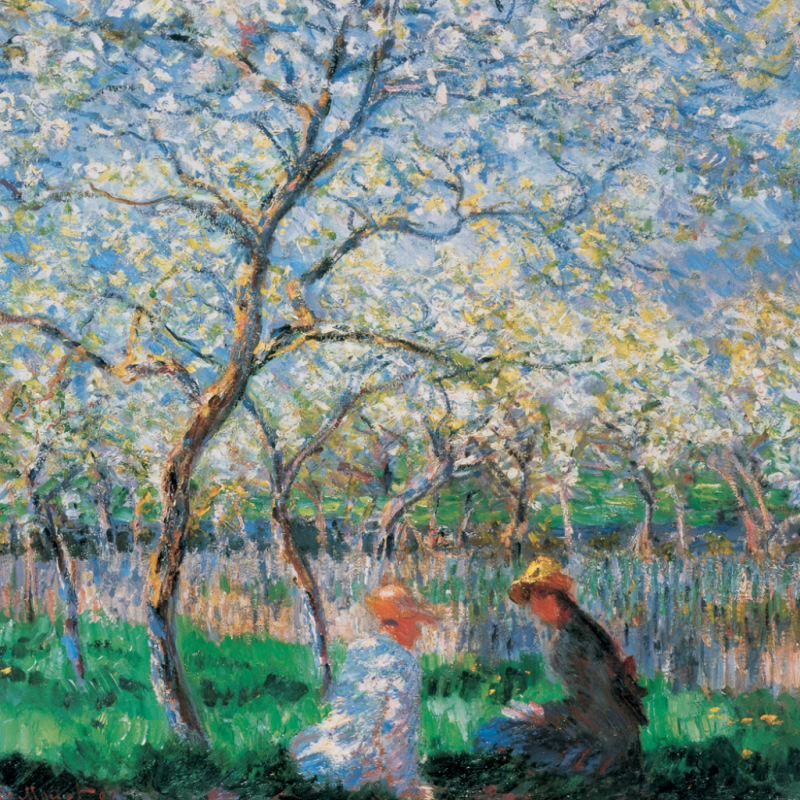 NOTIQUE Poznámkový kalendár Claude Monet 2027, 30 x 30 cm 5
