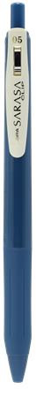Gélové pero, 0,33 mm, stláčací mechanizmus, ZEBRA "Sarasa Clip Vintage", modro sivé