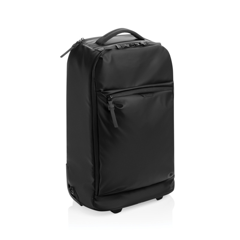 Swiss Peak OSLO RCS Wheeled Duffel Backpack – kab. batožina čierna 1