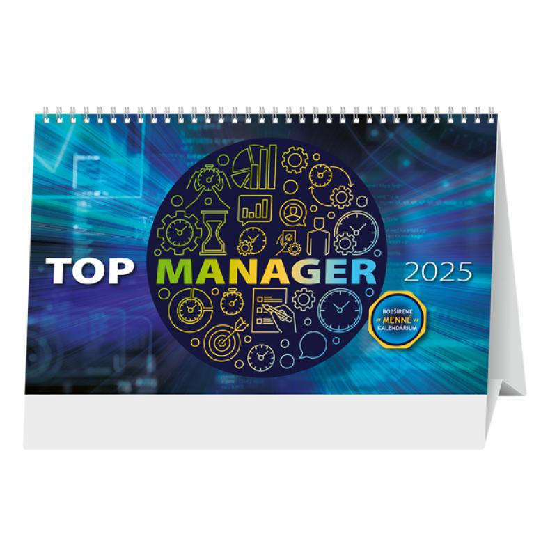 Stolový kalendár Top manager 2025