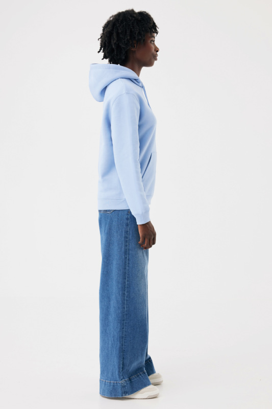 IQONIQ Joshua Unisex mikina s kapucňou z rec. bavlny sky blue XS 13