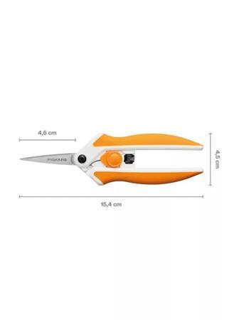 Nožnice na látky, 15 cm, FISKARS "EasyAction™", oranžová