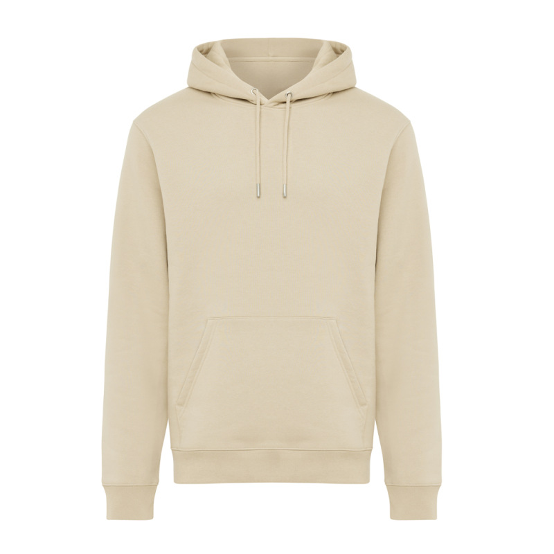 IQONIQ Joshua Unisex mikina s kapucňou z rec. bavlny desert XL 1