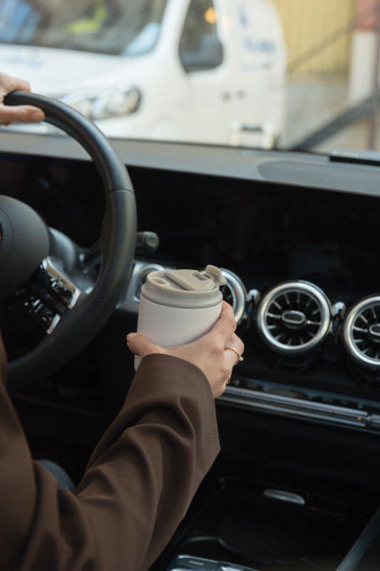 VINGA Nagano RCS termo hrnček na cesty 350 ml biela 14