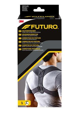 Korektor držania chrbta, nastaviteľný rozmer, 3M "Futuro", čierna