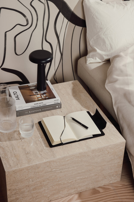 VINGA Marlow GRS zápisník čierna 6