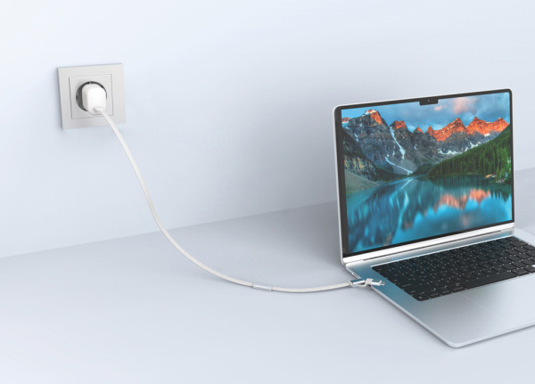 Arc RCS 60W 120 cm 2 v 1 rýchlonabíjací kábel sivá 5