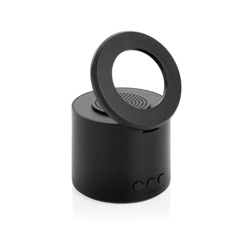 Magpulse 3W reproduktor z rec. plastu RCS s magn. držiakom čierna 1