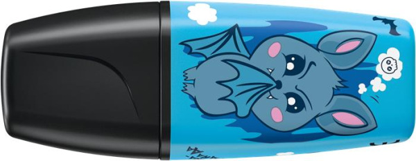Zvýrazňovač, sada, 2-5 mm, STABILO "Boss Mini Animal Vibes", 5 rôznych farieb 3