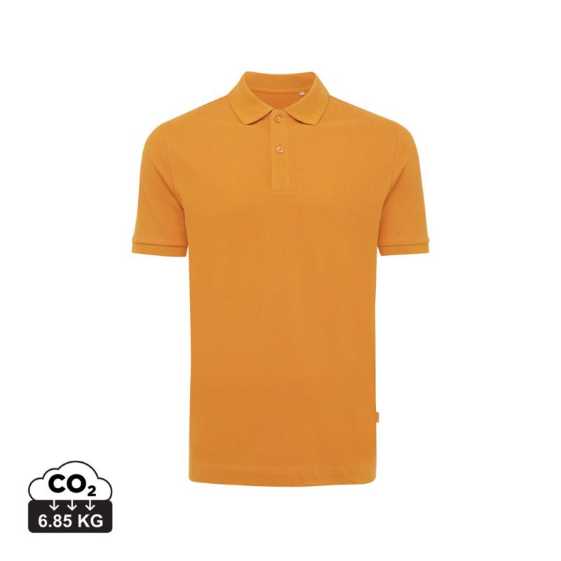 Polo tričko Iqoniq Yosemite z recykl. bavlny sundial orange XS