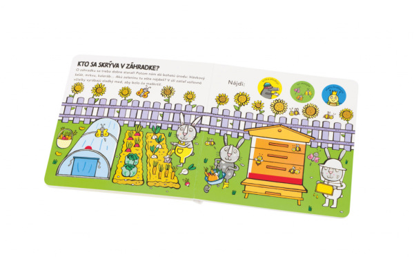 Kam sa schovali zvieratká NA DVORE – Hádanky pre najmenších 3